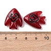 Handmade Glass Enamel Beads GLAA-K070-05-4