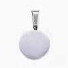 Non-Tarnish 304 Stainless Steel Pendants STAS-H355-15P-2