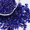 Baking Paint Glass Round Bugle Beads SEED-Z002-A-E12-1