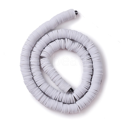 Handmade Polymer Clay Beads Strands CLAY-R089-8mm-Q036-1