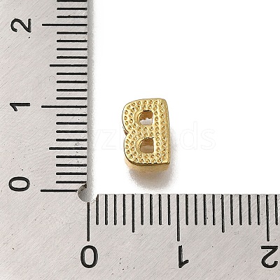 Rack Plating Brass Micro Pave Clear Cubic Zirconia Beads KK-G500-30G-B-1