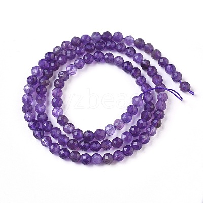 Natural Amethyst Beads Strands G-F619-46C-1