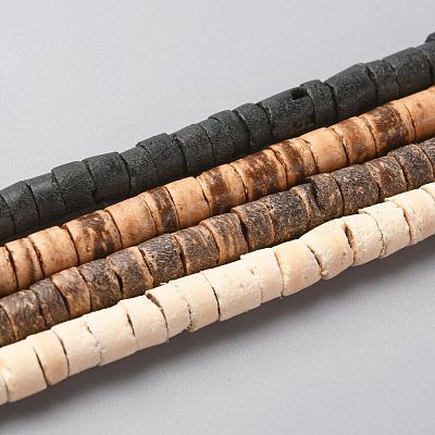 Coconut Beads Strands COCB-C001-01-1