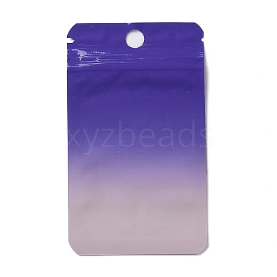 Rectangle Glitter Holographic PVC Resealable Packaging Bags ABAG-P011-01A-03-1