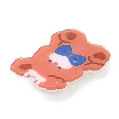 Cartoon Style Acrylic Brooches JEWB-P018-02E-1