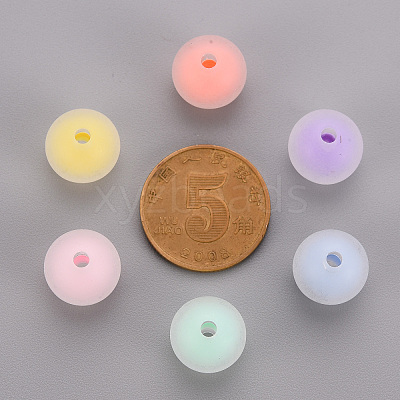 Transparent Acrylic Beads X-TACR-S152-16C-1