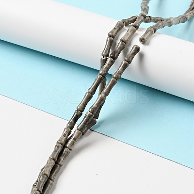 Natural Fossil Coral Beads Strands G-C245-03-1
