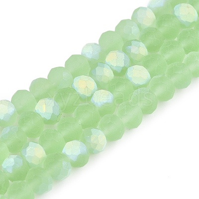 Transparent Glass Beads Strands LS-EGLA-A044-T6mm-MB09-1