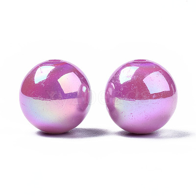 Opaque Acrylic Beads X-MACR-S370-D20mm-30-1