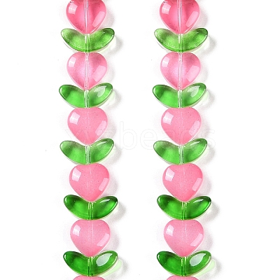 Transparent Glass Beads Strands GLAA-B021-04H-1