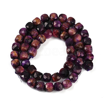 Natural Tiger Eye Dyed Beads Strands LS-G-H028-A01-07-1