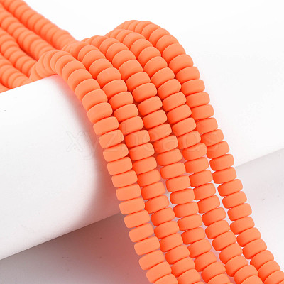 Handmade Polymer Clay Beads Strands CLAY-N008-41-1