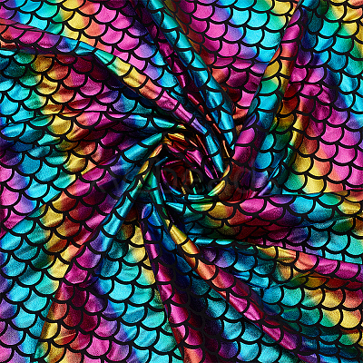 Laser Polyurethane Fabric for DIY Crafts DIY-WH0888-07B-1
