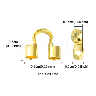 Brass Wire Guardians KK-YW0001-96G-1