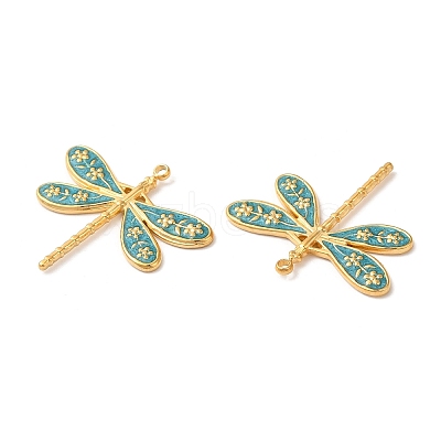 304 Stainless Steel Enamel Pendants X-STAS-K256-06G-03-1