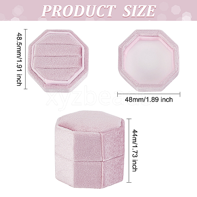 Velvet Ring Boxes VBOX-WH0013-01A-1