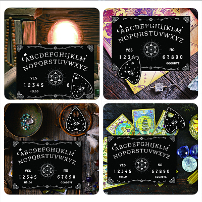 Pendulum Dowsing Divination Board Set DJEW-WH0324-001-1
