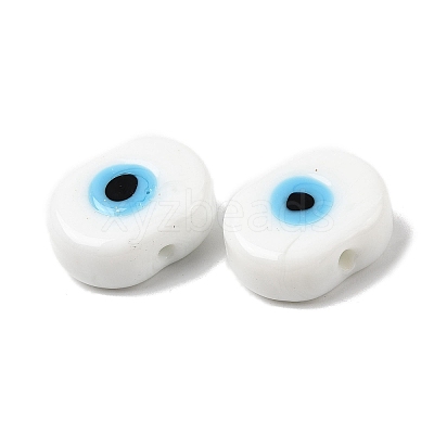 Handmade Evil Eye Lampwork Beads LAMP-G168-02-06-1