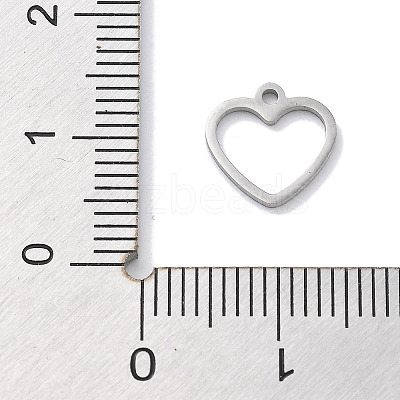 Anti-Tarnish 304 Stainless Steel Charms STAS-R003-01P-02-1