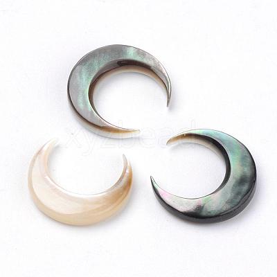 Black Lip Shell Cabochons SHEL-S267-04A-1