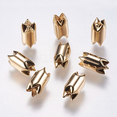 Brass Beads LS-KK-F738-09G-15x8mm-1