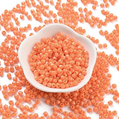 Baking Paint Glass Seed Beads SEED-A032-02J-1