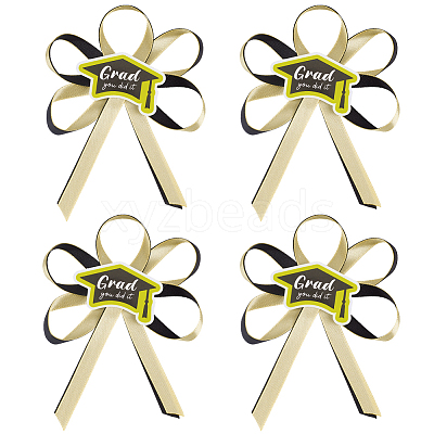 4Pcs Polyester Brooches JEWB-PH01287-1