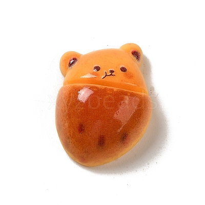 Opaque Resin Imitation Food Decoden Cabochons X-CRES-A058-01C-1