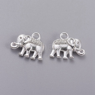 Tibetan Style Alloy Charms PALLOY-P220-01S-NR-1