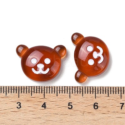 Translucent Resin Animal Decoden Cabochons RESI-M040-03-1-1