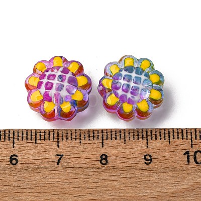 Glass Enamel Beads GLAA-C038-02K-1