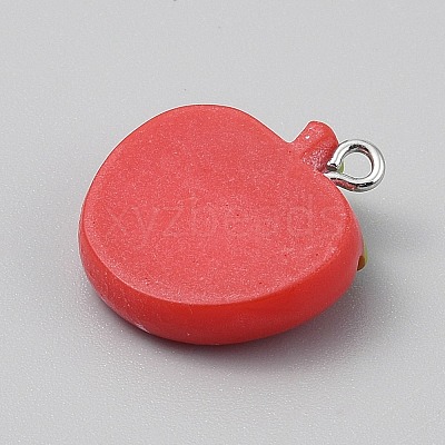 Opaque Resin Pendants RESI-CJC0029-001D-01-1
