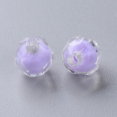 Transparent Acrylic Beads TACR-S152-04A-SS2114-1