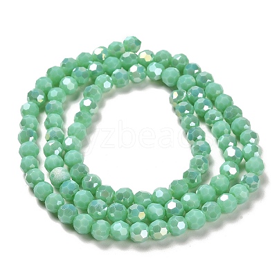 Opaque Glass Beads Stands X-EGLA-A035-P6mm-B14-1