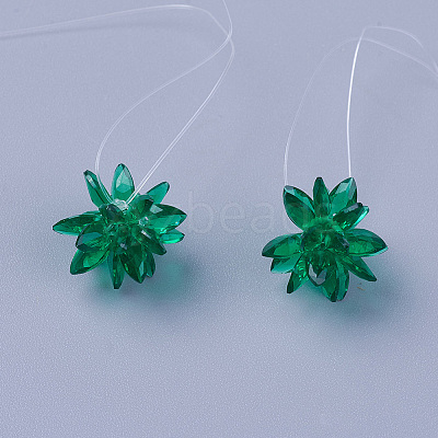 Glass Woven Beads EGLA-L014-21O-1