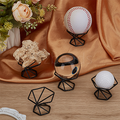 Iron Crystal Ball Holders ODIS-WH0030-150-1
