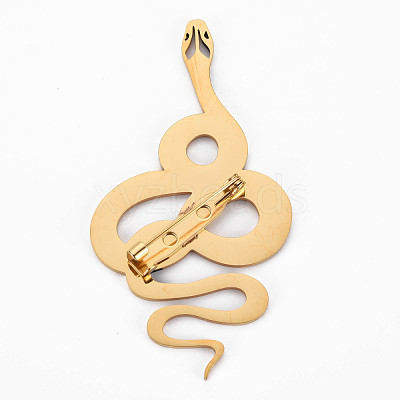 Snake Brooch JEWB-N007-009G-FF-1