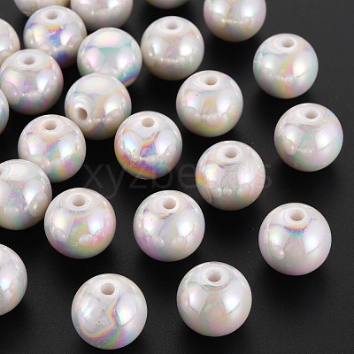 Opaque Acrylic Beads MACR-S370-D16mm-01-1