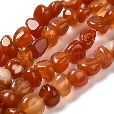 Natural Agate Beads Strands G-H295-B01-1