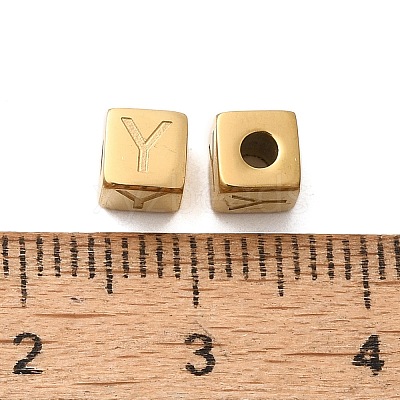 Ion Plating(IP) 304 Stainless Steel Beads STAS-F308-01G-Y-1