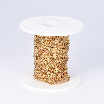 Ion Plating(IP) 304 Stainless Steel Cable Chains CHS-E017-03G-1