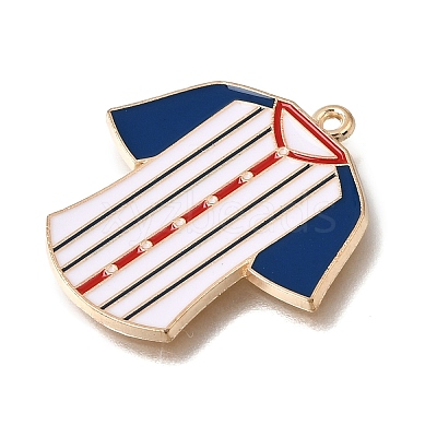 Baseball Alloy Enamel Pendants AL-CBA2166-01G-01-1