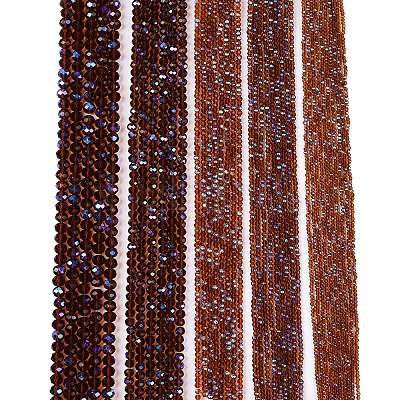 Electroplate Glass Beads Strands EGLA-A044-T3mm-L02-1
