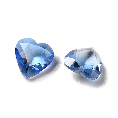 Faceted K9 Glass Rhinestone Cabochons GGLA-B002-04B-1