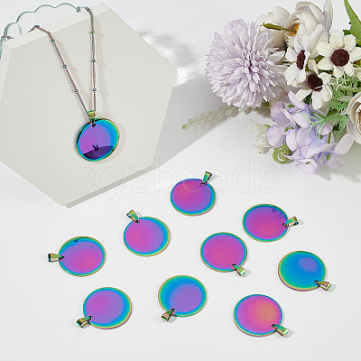 10Pcs Alloy Pendants FIND-WR0011-54B-1