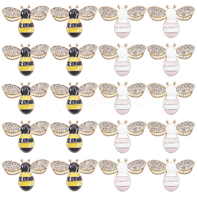 Alloy Enamel Cabochons ENAM-SC0001-28-1