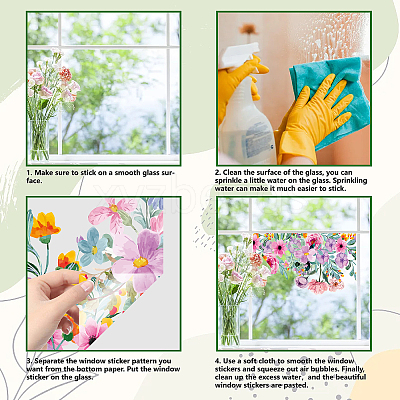 PVC Window Static Stickers AJEW-WH0385-0001-1
