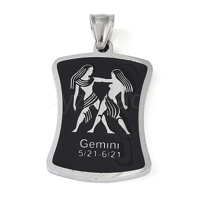 304 Stainless Steel Pendants STAS-O008-01E-1