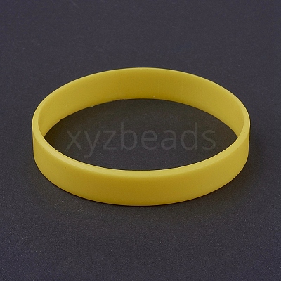 Silicone Wristbands Bracelets LS-BJEW-J176-180-19-1
