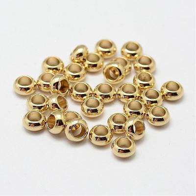 Brass Beads KK-P095-05-B-1